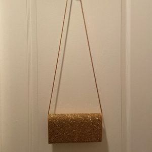 Preston and York Gold Sequined Purse